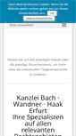 Mobile Screenshot of kanzlei-bwh.de